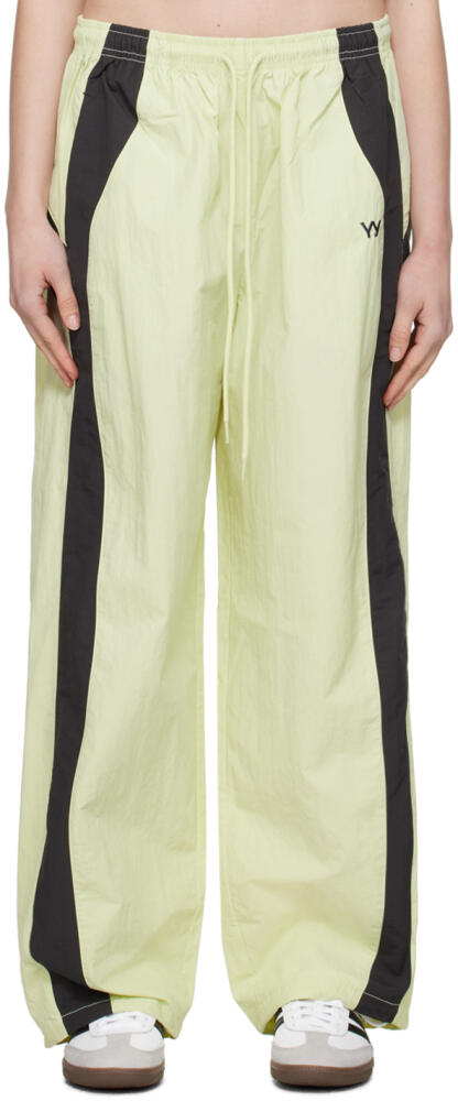 OPEN YY Green Color Block Lounge Pants Cover