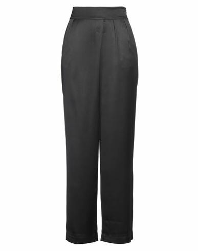 Gran Sasso Woman Pants Black Silk Cover