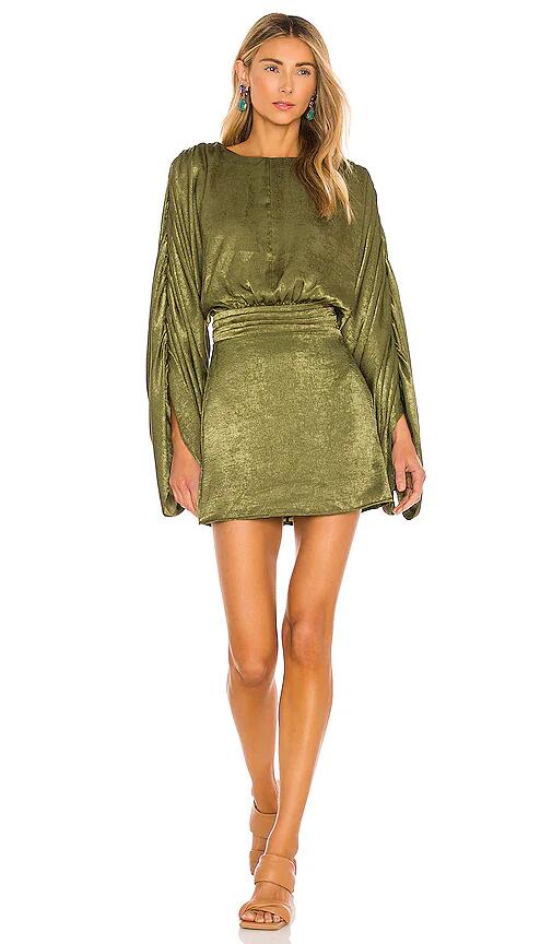 House of Harlow 1960 x REVOLVE Nika Dress in Green Cover