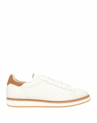 Brunello Cucinelli Man Sneakers Ivory Leather Cover