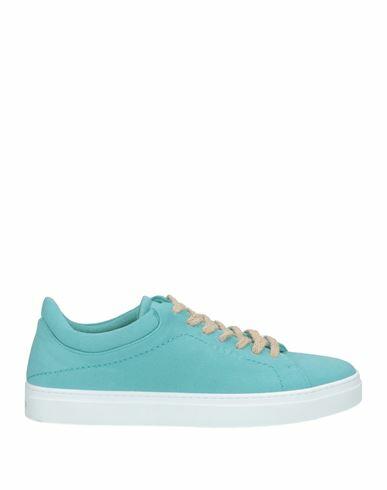 Yatay Woman Sneakers Turquoise Textile fibers Cover