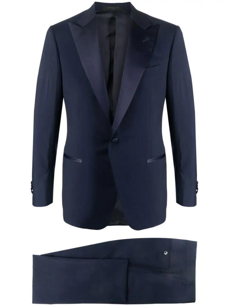 Corneliani single-breasted dinner suit - Blue Cover