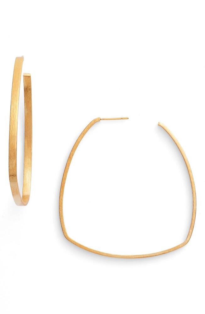 Dean Davidson SQUARE HOOP EARRING in Gold Cover