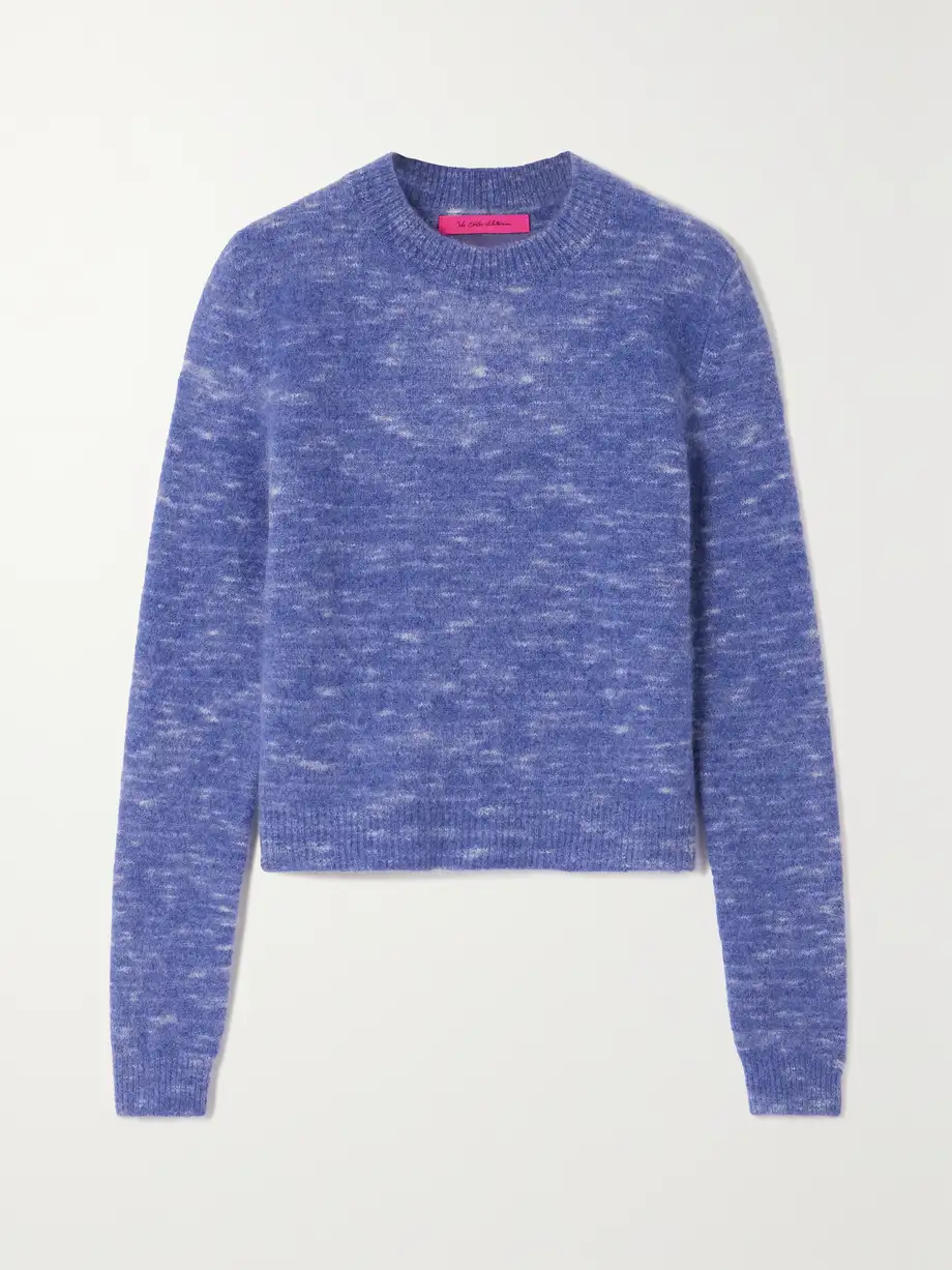 The Elder Statesman - Jasper Cashmere-blend Sweater - Blue Cover