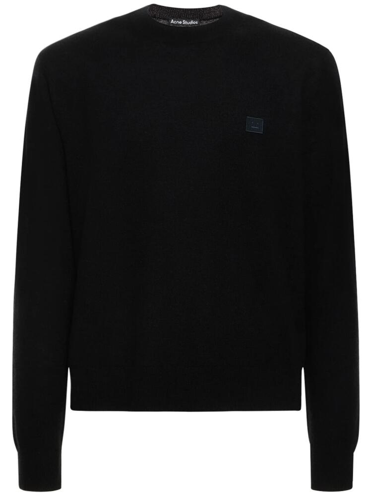 ACNE STUDIOS Kalon Wool Knit Sweater Cover