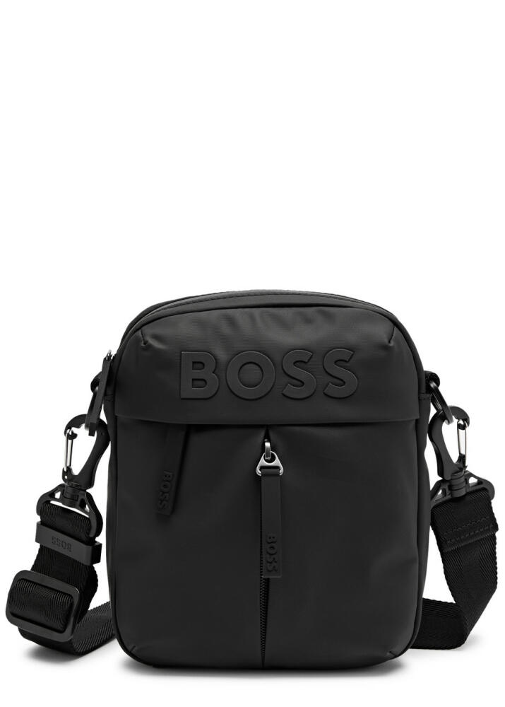 Boss Stormy Faux Leather Cross-body bag - Black Cover