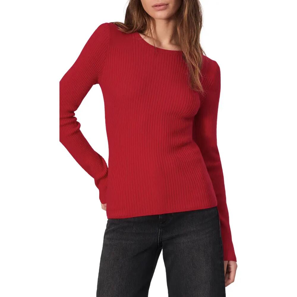 rag & bone Audrina Rib Sweater in Red Cover