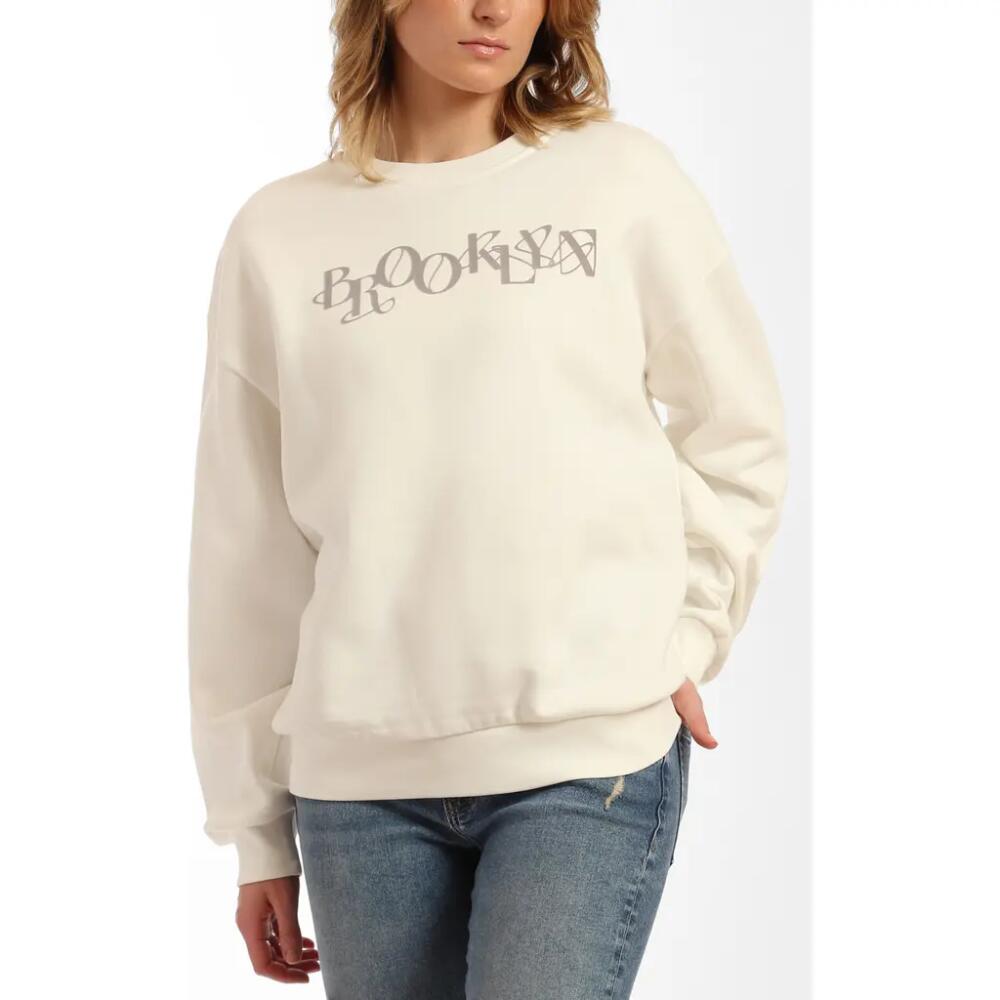 Brooklyn Industries Brooklyn Amour Sweatshirt in Antique White Cover