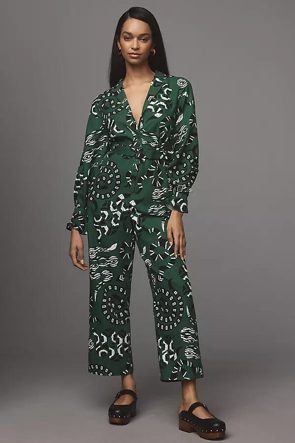 Farm Rio x Anthropologie Printed Jumpsuit Cover