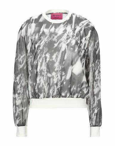 Patrizia Pepe Woman Sweatshirt Lead Polyester, Elastane, Viscose, Polyamide Cover