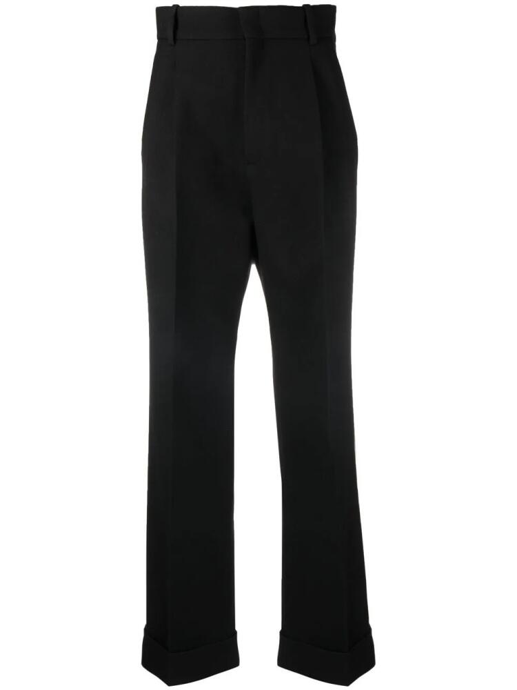 Gucci high-waisted wool trousers - Black Cover