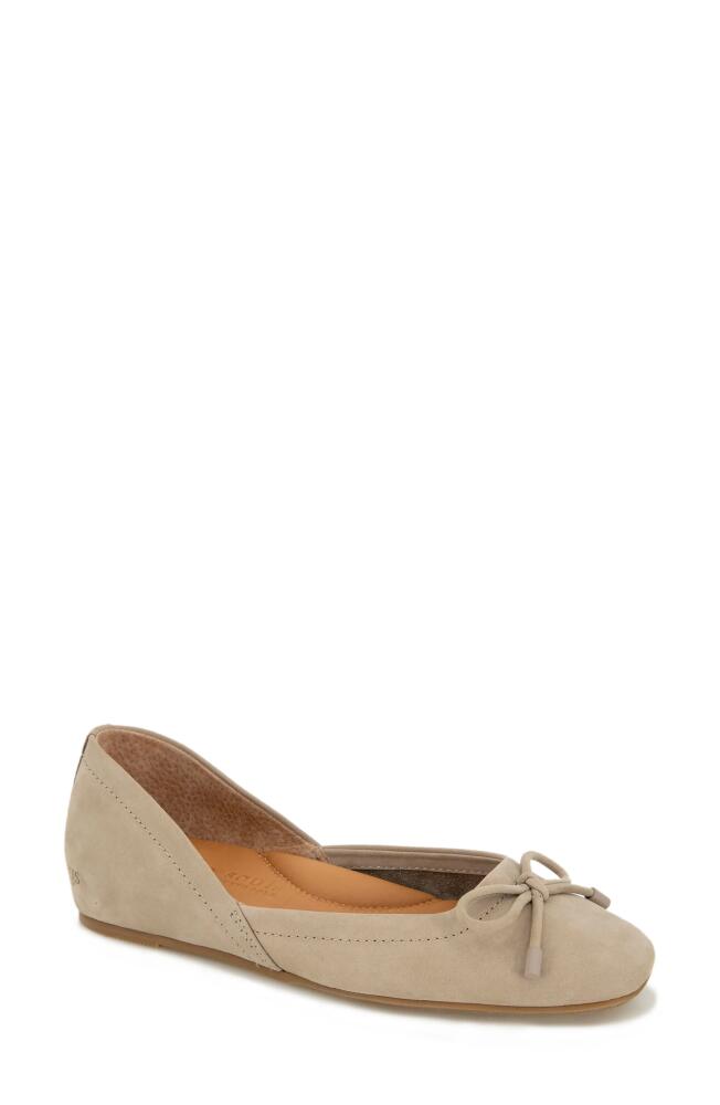 GENTLE SOULS BY KENNETH COLE Sailor Flat in Mushroom Nubuck Cover