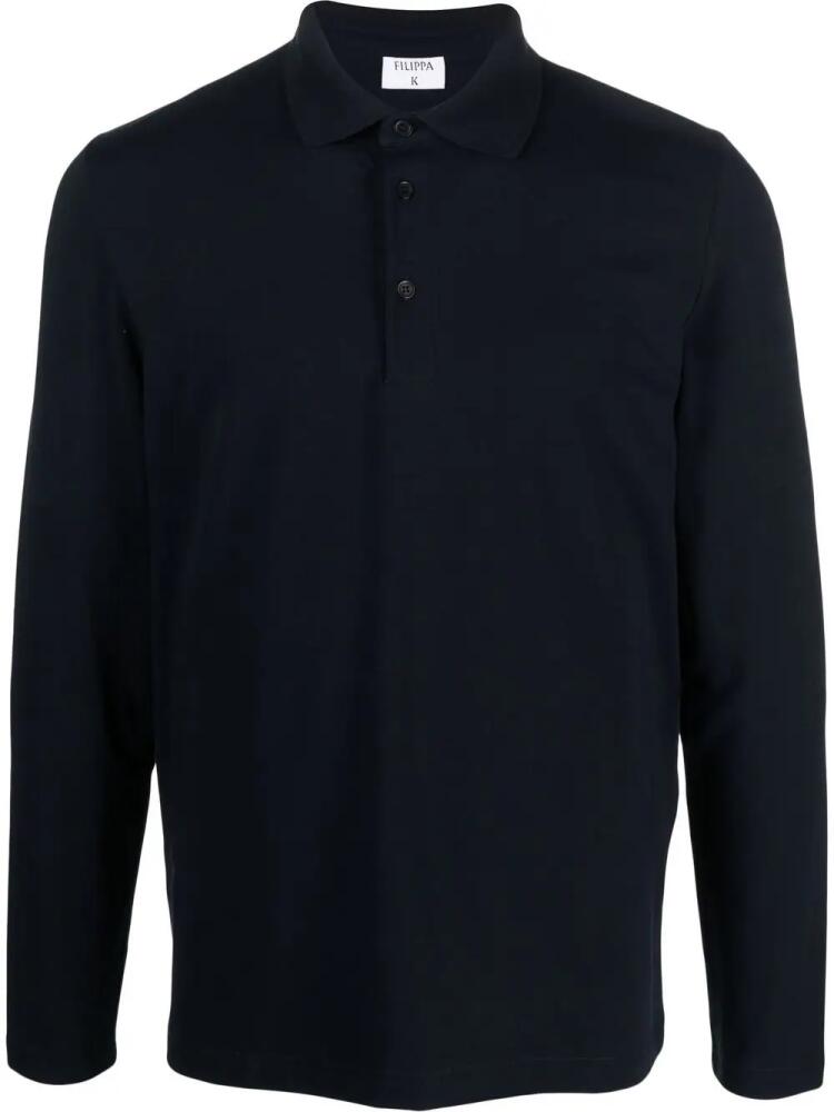 Filippa K M.Luke polo shirt - Blue Cover