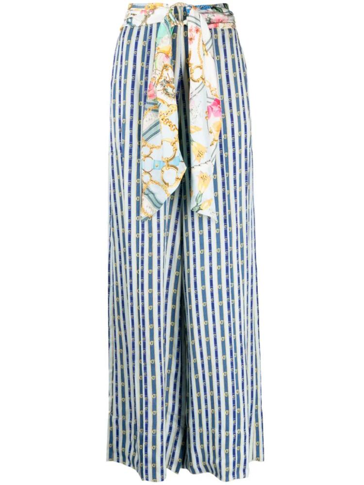 Camilla Amalfi Lullaby wide-leg trousers - Blue Cover