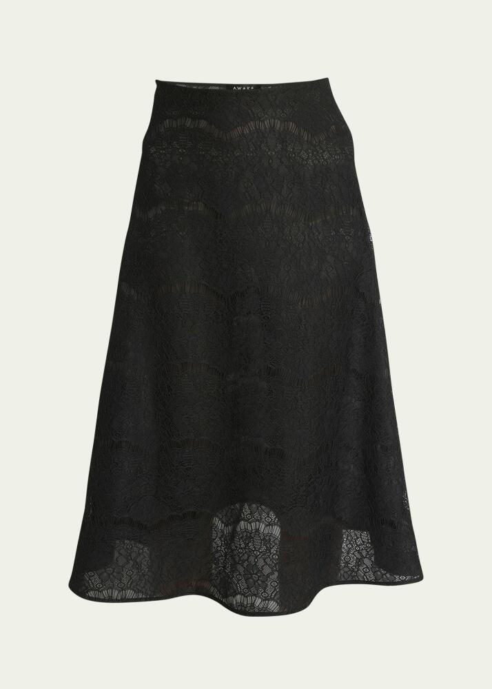 A.W.A.K.E. MODE Lace Midi Skirt Cover