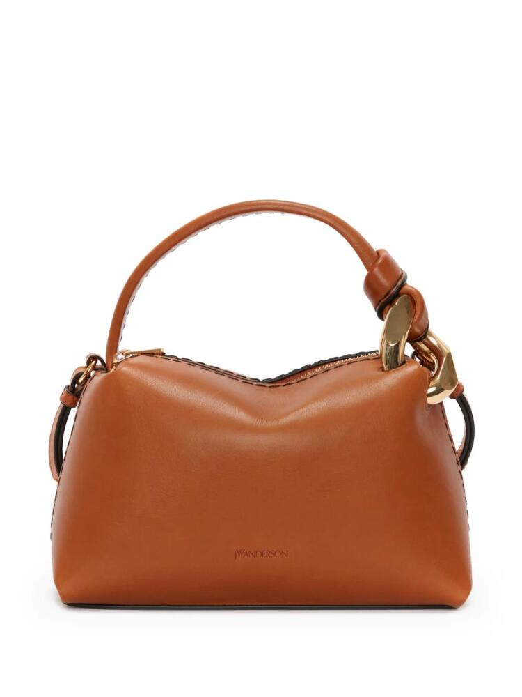 JW Anderson small Corner crossbody bag - Brown Cover