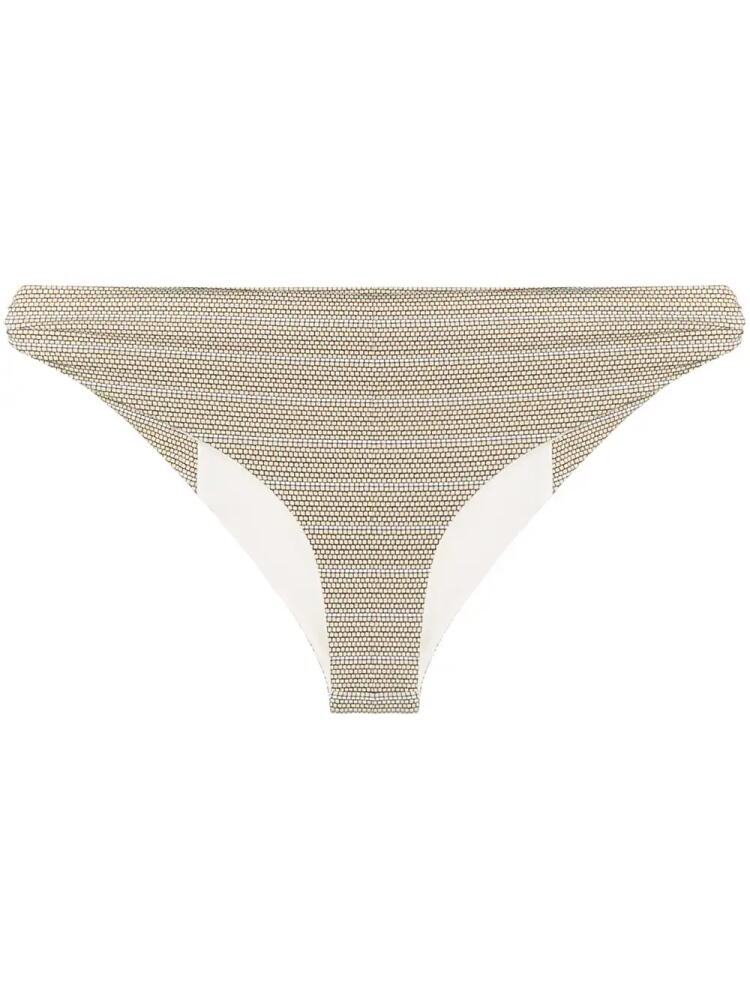 Marysia brick print bikini bottom - Neutrals Cover