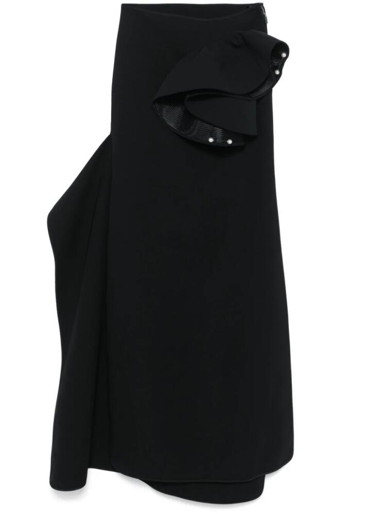 Maticevski Inordinary maxi skirt - Black Cover