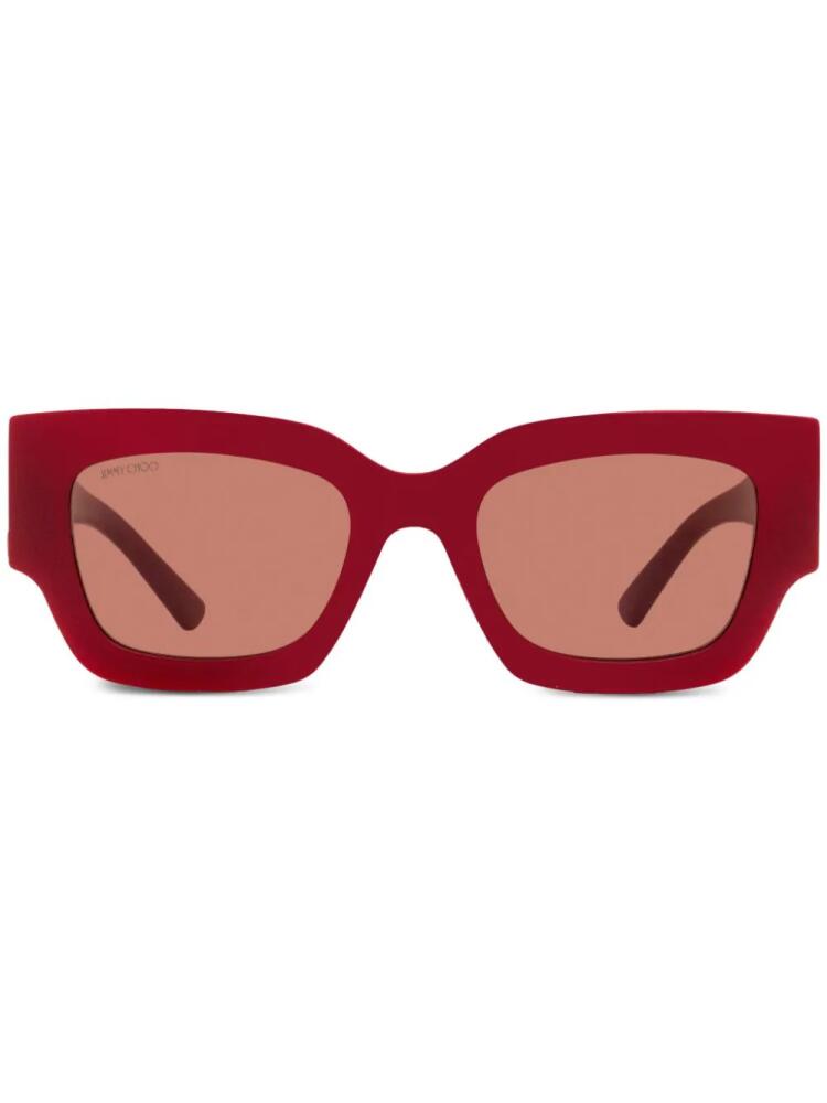 Jimmy Choo Eyewear Nena sunglasses - Red Cover