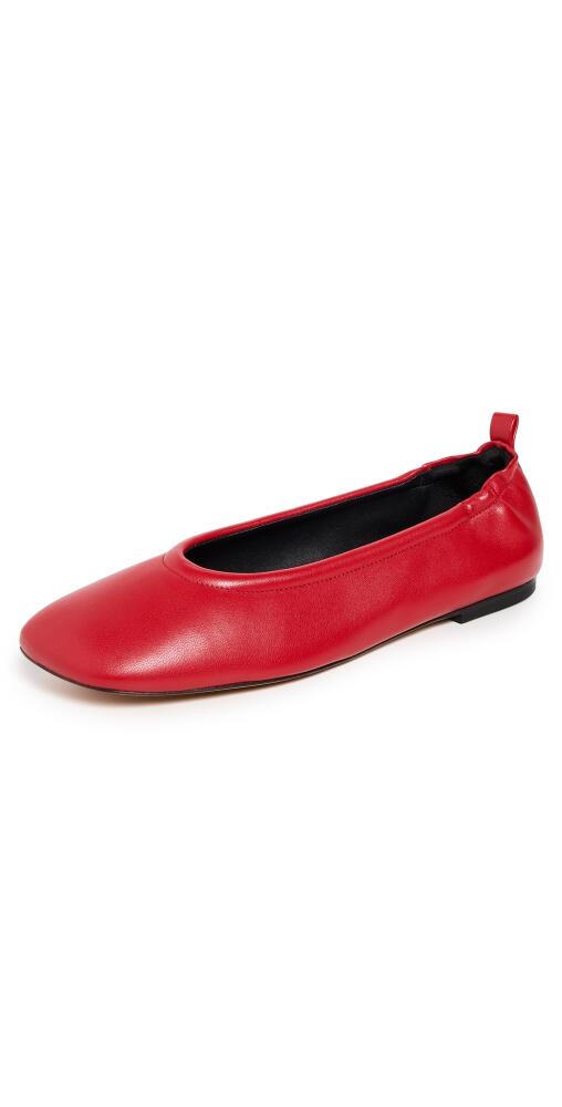 3.1 Phillip Lim ID Stretch Back Ballet Flats Lipstick Red Cover