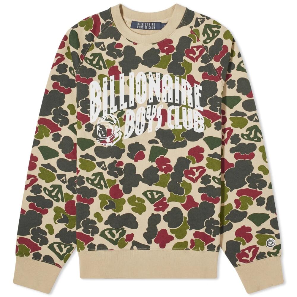 Billionaire Boys Club Men's Duck Camo Crew Sweat in Multi Camo Cover