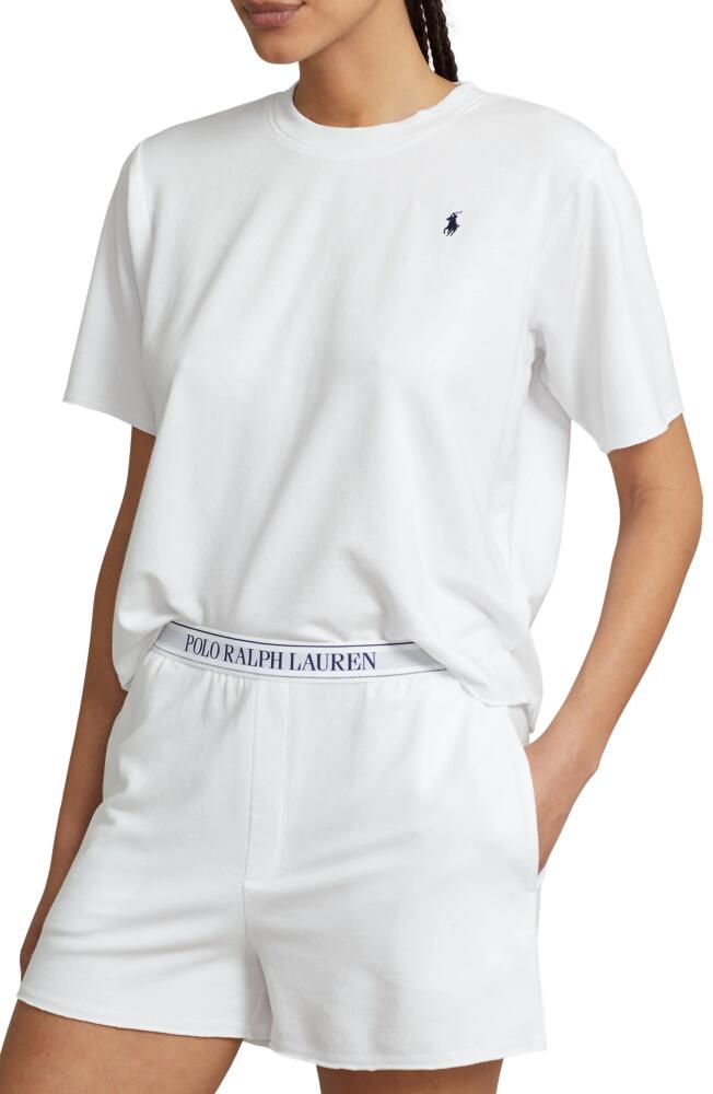 Polo Ralph Lauren Short Pajamas in White Cloud Cover