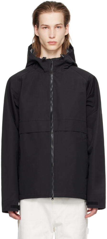 Saturdays NYC Black Gisel Shell Jacket Cover