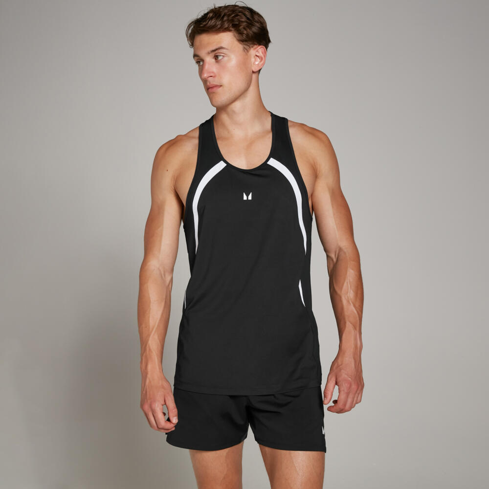 MP Men's Tempo Stringer Vest - Black Cover