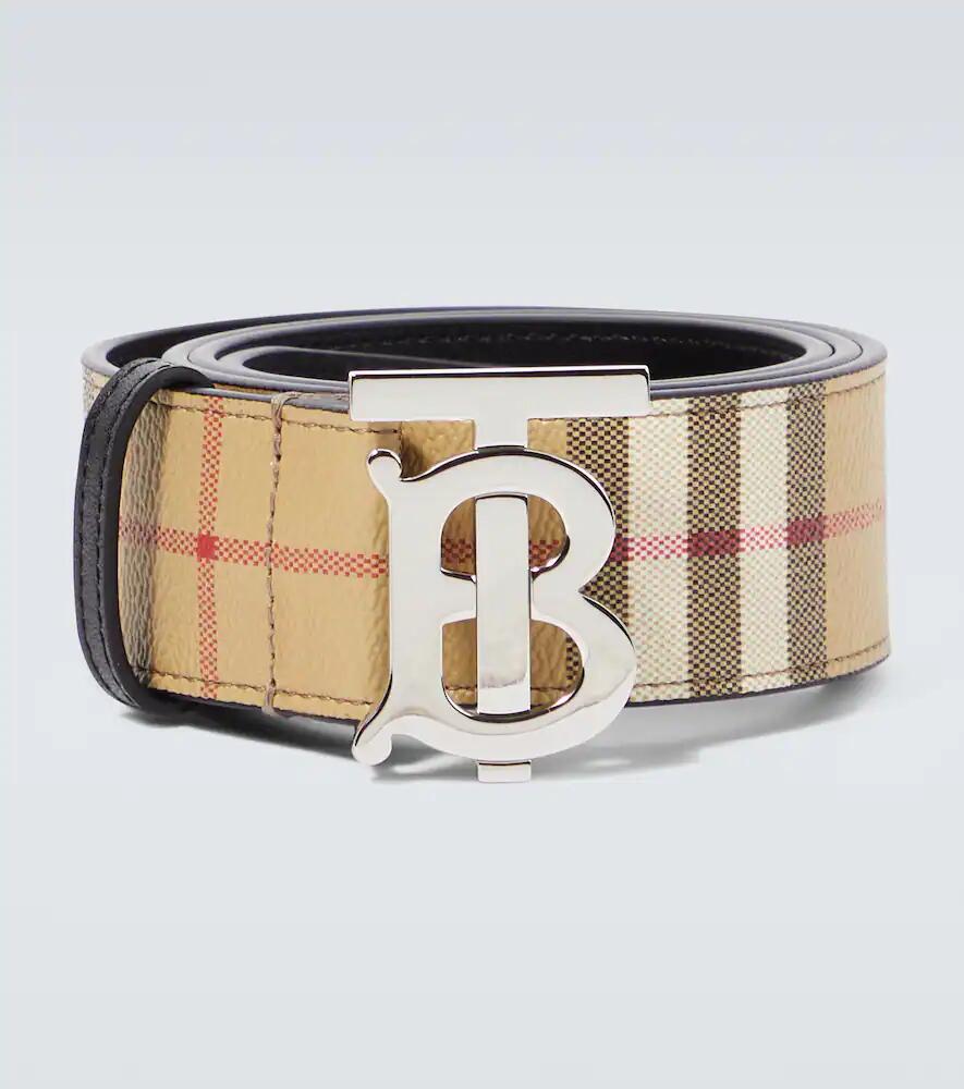 Burberry TB Monogram faux leather belt Cover