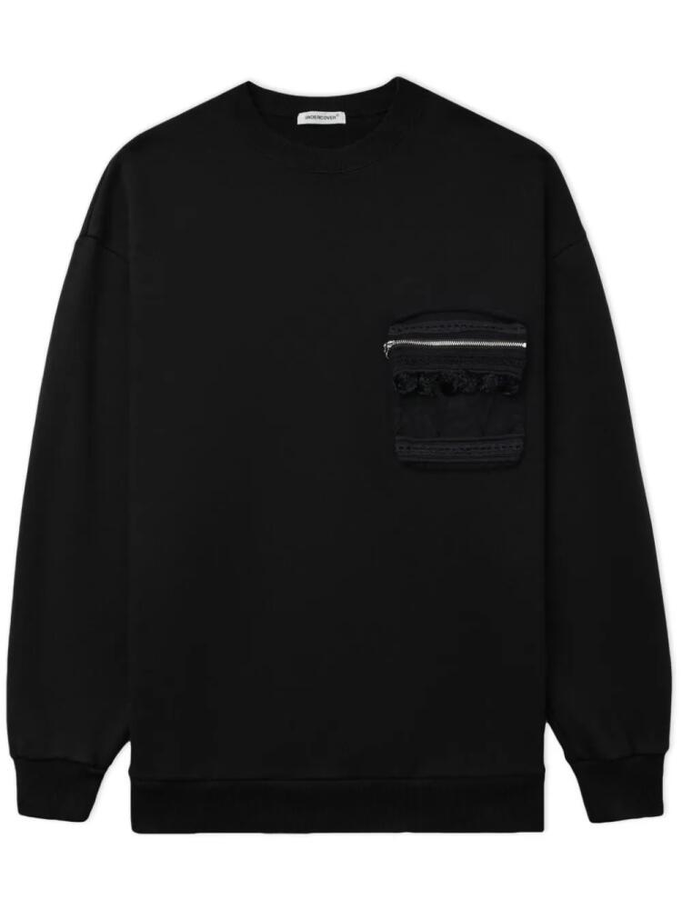 Undercover drop-shoulder cotton sweatshirt - Black Cover