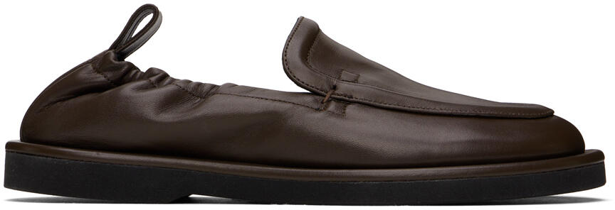 Studio Nicholson Brown Donovan Loafers Cover