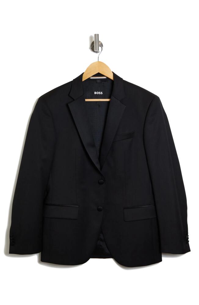 BOSS Tux Virgin Wool Sport Coat in Black Cover