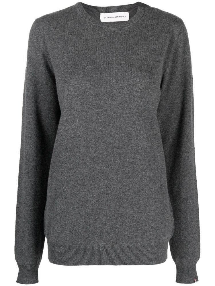 extreme cashmere crew-neck knit jumper - Grey Cover