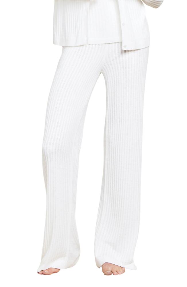 barefoot dreams CozyChic® Ultra Lite® Rib Lounge Pants in Pearl Cover