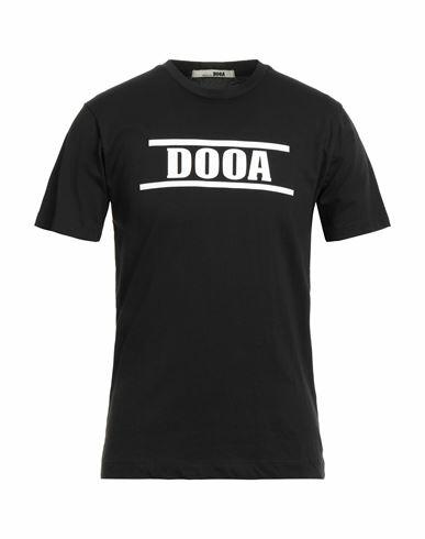 Dooa Man T-shirt Black Cotton Cover