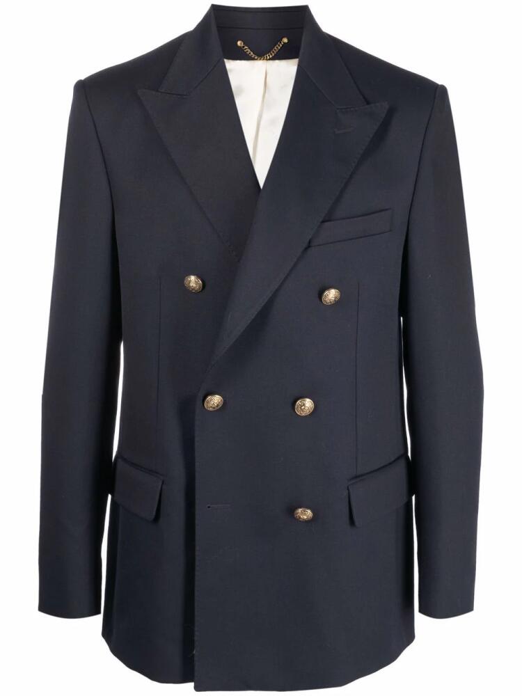 Golden Goose double breasted blazer - Blue Cover