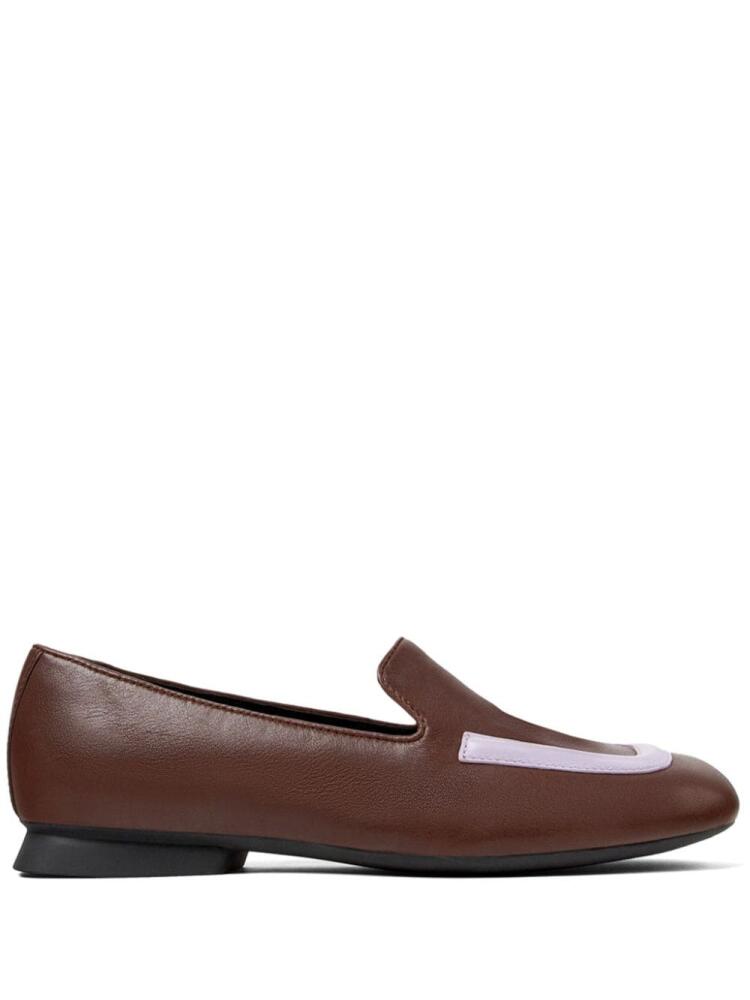 Camper Casi Myra leather loafers - Brown Cover