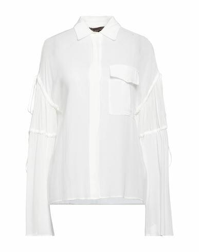 Trussardi Woman Shirt White Viscose Cover