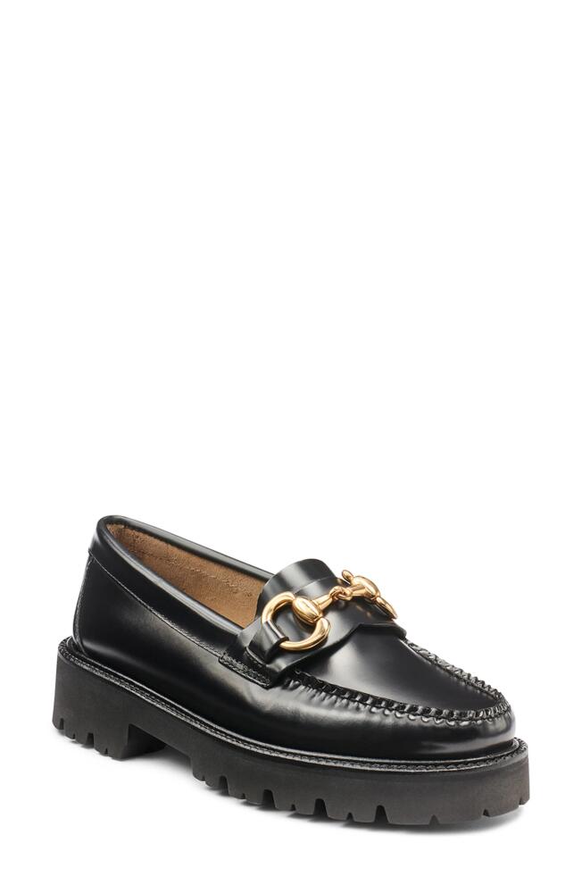 G. H.BASS Lianna Super Bit Weejuns Penny Loafer in Black Cover