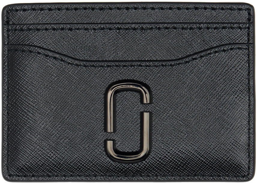 Marc Jacobs Black 'The Utility Snapshot DTM' Card Holder Cover