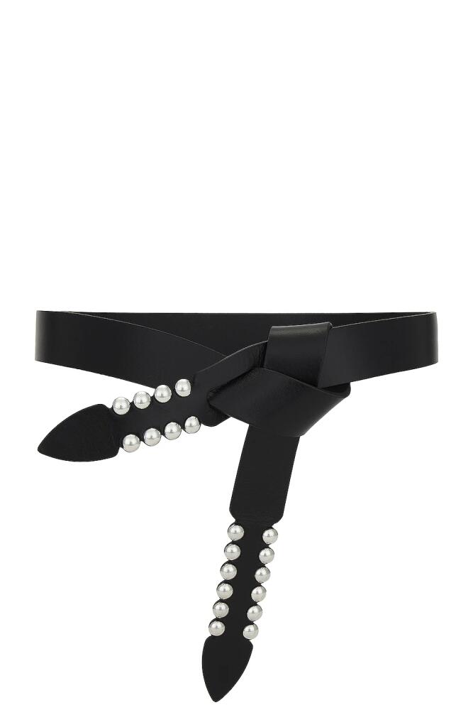 Isabel Marant Lecce Belt in Black Cover