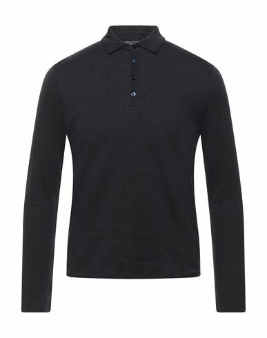 Majestic Filatures Man Sweater Midnight blue Cotton, Silk, Cashmere Cover