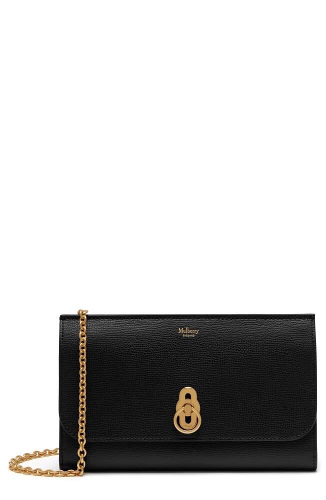 Mulberry Amberley Leather Wallet in Black Cover