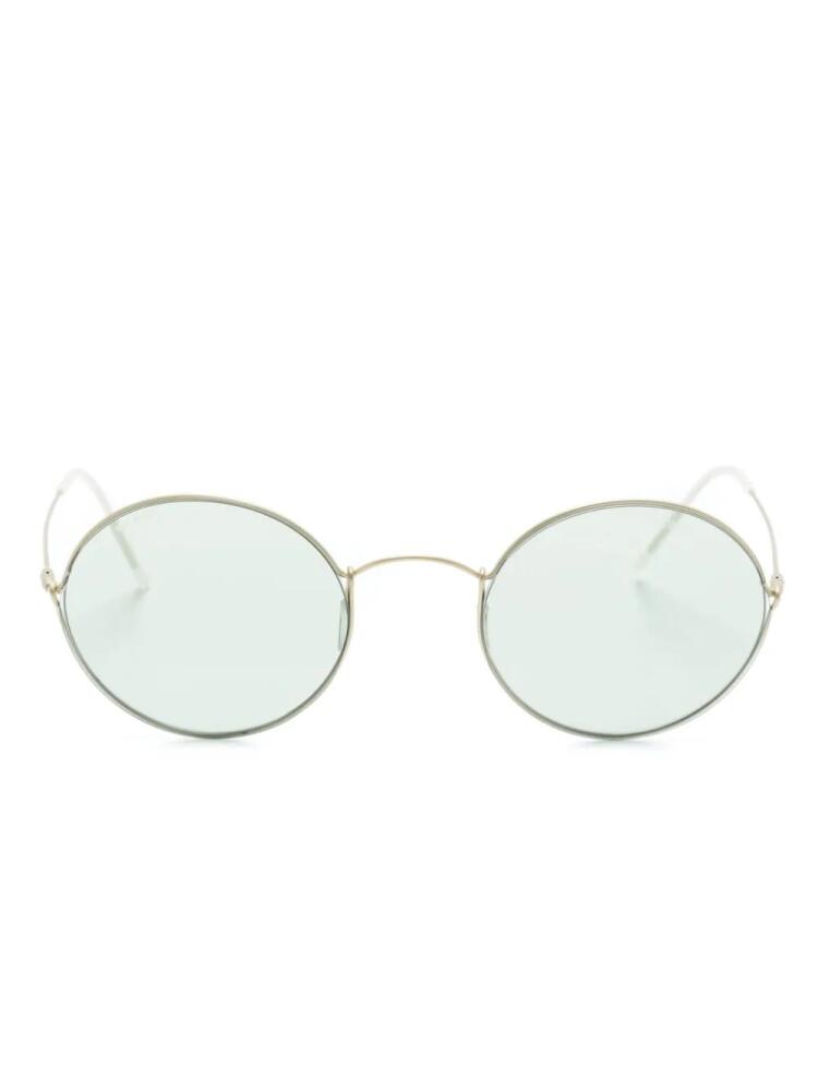 Giorgio Armani round-frame tinted sunglasses - Gold Cover