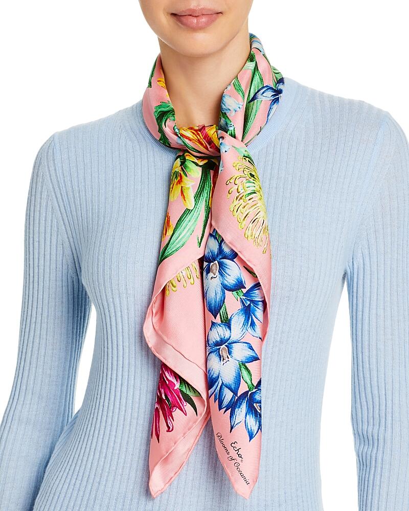 Echo Blooms of Oceana Silk Scarf Cover