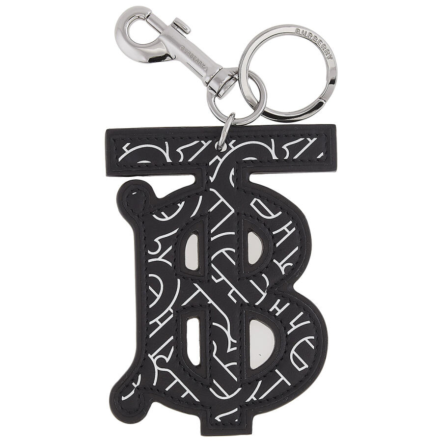 Burberry TB Monogram Motif Leather Key Ring Cover