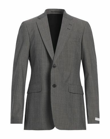 Tiger Of Sweden Man Blazer Grey Recycled polyester, Wool Cover