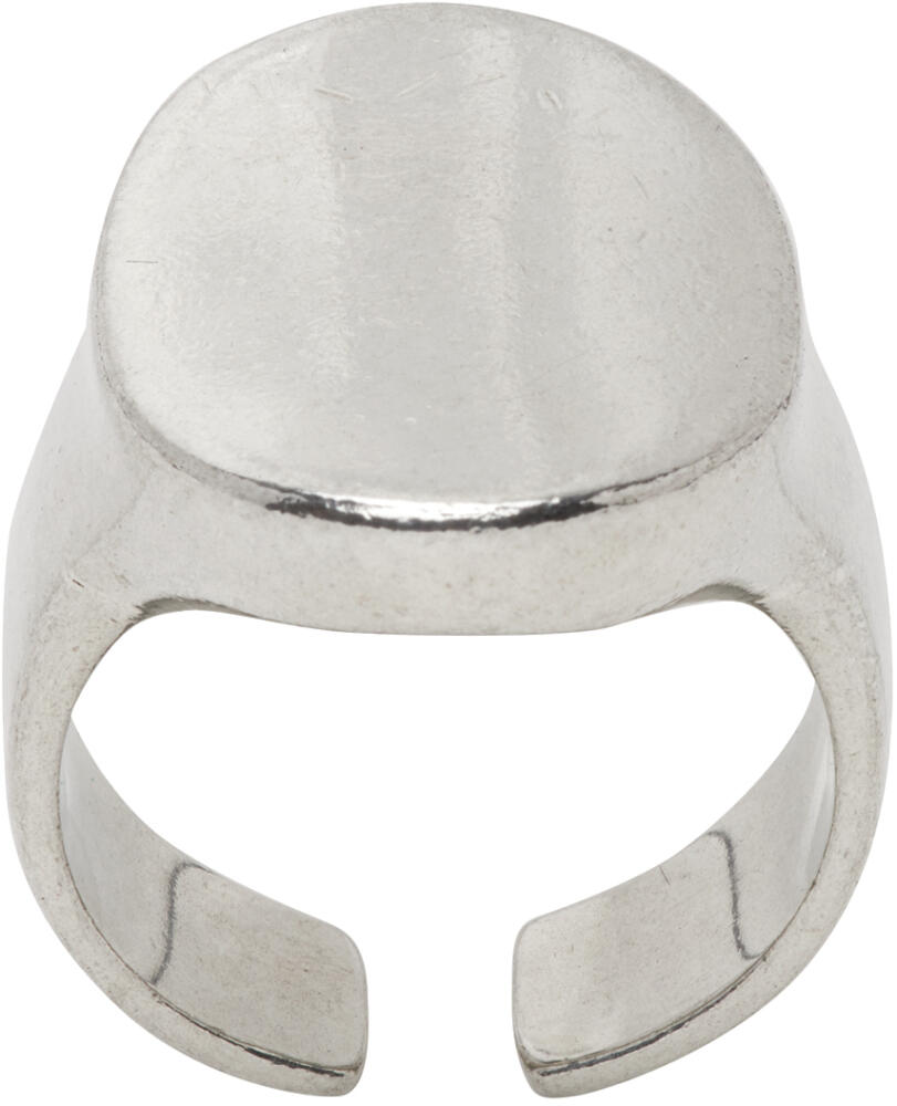 Isabel Marant Silver Oval Ring Cover