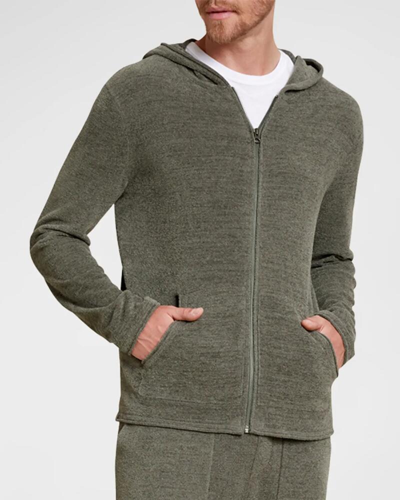 Barefoot Dreams Men's Cozy Full-Zip Hoodie Cover