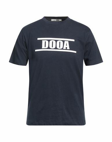 Dooa Man T-shirt Midnight blue Cotton Cover